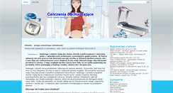 Desktop Screenshot of cwiczenianaodchudzanie.pl